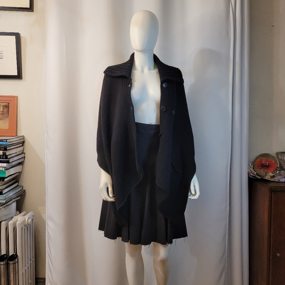 +J Jil Sander for Uniqlo Wool Knitted Cape - Picture 5 of 12